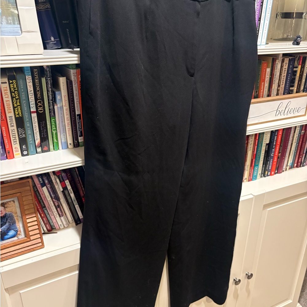 Alfani Black Lined Women's Pants 20w